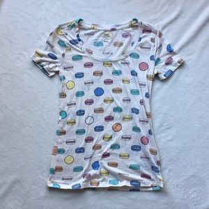 Urban outfitters French macaron graphic tee